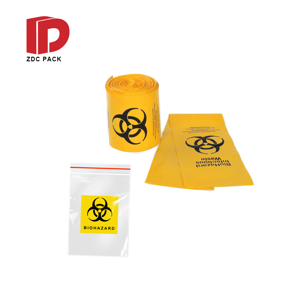 Wholesale Sample Bag Medical Seal Plastic Specimen Biohazard Bag